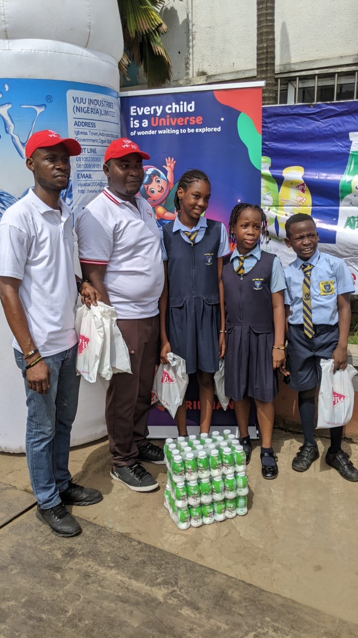 Children's Day: VIJU Gives Out Different Products to Schools, NGOs, Others [Video/Photos]