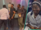 Happy Church Members Dance Energetically and Guide Nigerian Lady About to Get Married to Podium