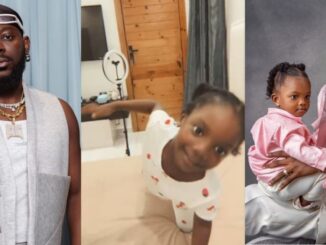 Adekunle Gold celebrates with joy on daughter, Deja's 4th birthday