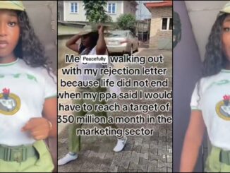 Corper asks for rejection as PPA gives her N350M monthly target