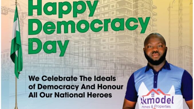 Akmodel Group MD Sends Goodwill Message On Democracy Day, Graces South West Advancement Awards- Newsone