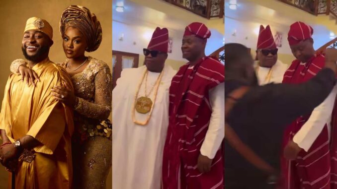 Davido's father and uncle look dapper as they set for big day