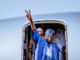 Tinubu Returns To Abuja From South Africa