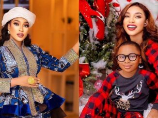 Tonto Dikeh causes stir with controversial Father's Day tribute to herself