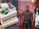 "Na babe wey relax go enjoy" – Adorable moment Content creator, Egungun gifts his partner, Apple gadgets on her birthday (VIDEO)