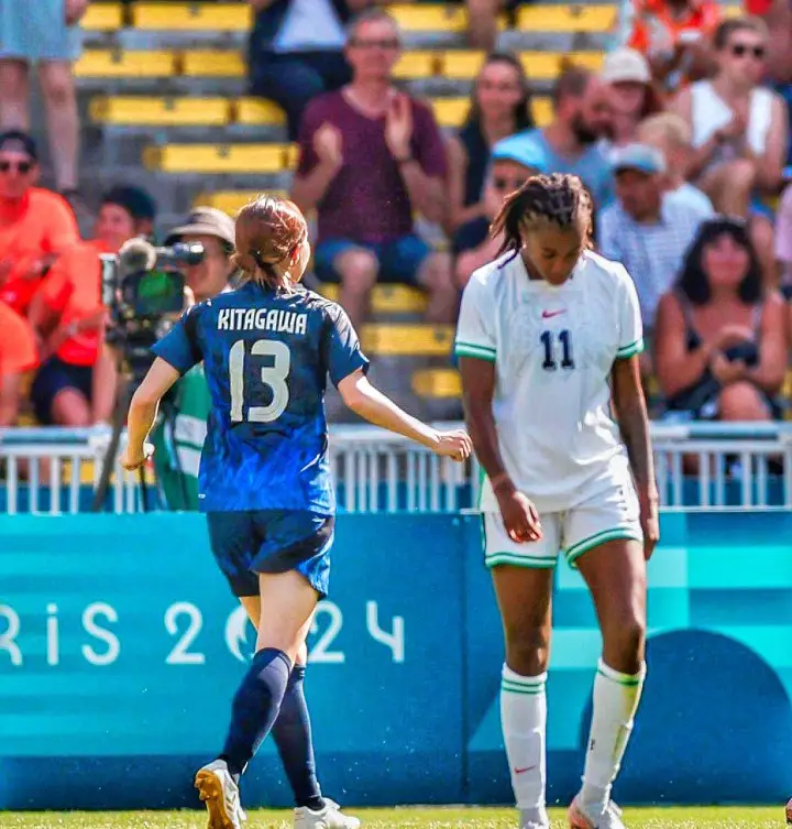 Paris 2024 Women’s Football: Super Falcons Lose To Japan, Crash Out