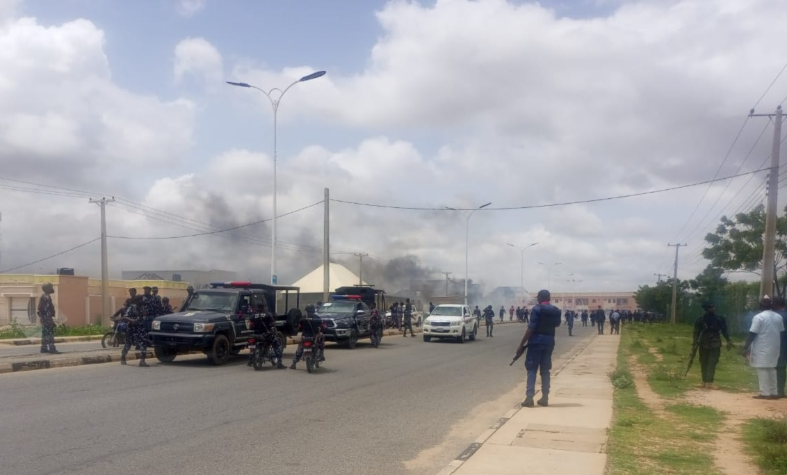 1 Killed, Policemen Stoned As Protest Turns Violent In Katsina