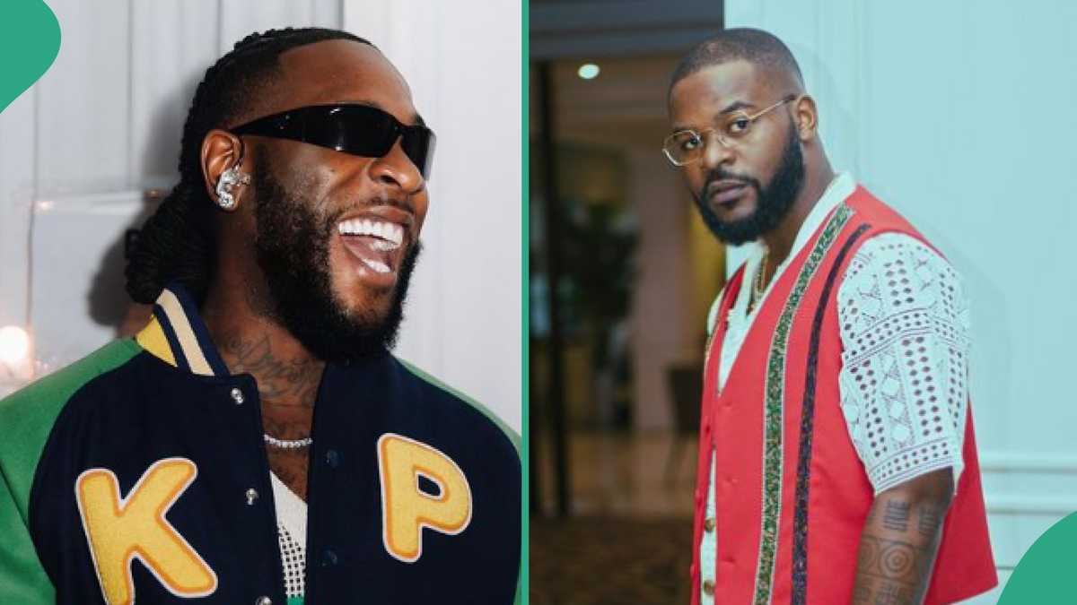 Burna Boy Hands Over African Giant Title to Falz As Fans Urge Him to Join Protest: “Him Don Give Up”