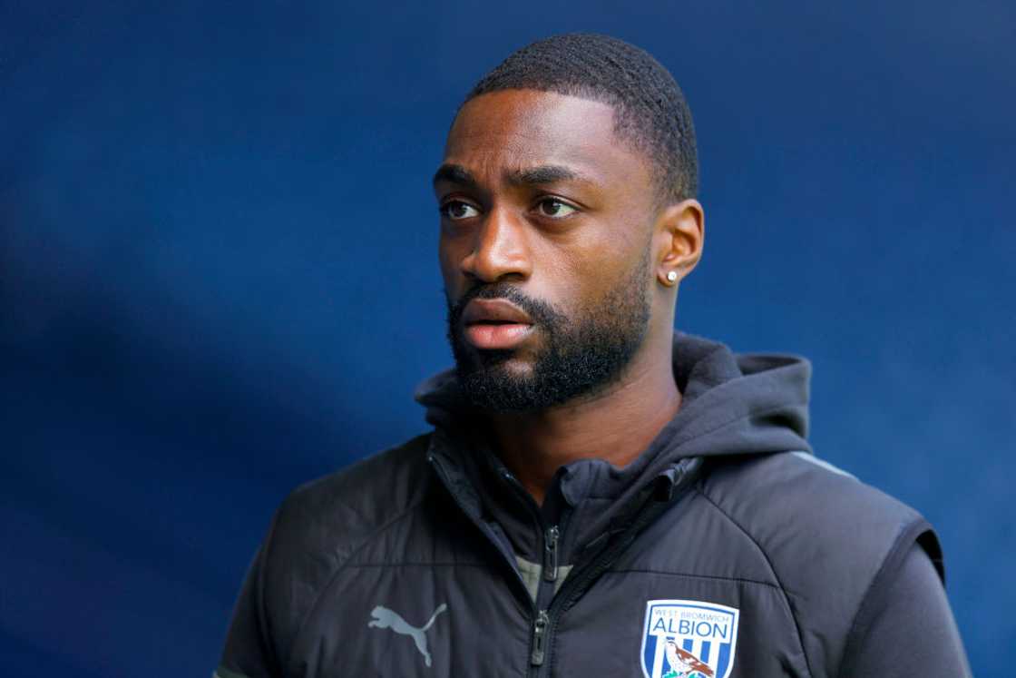 Semi Ajayi at The Hawthorns in West Bromwich, England.