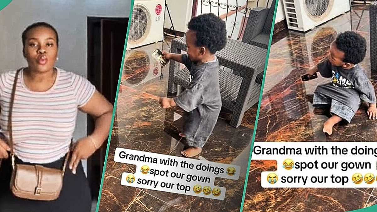 Little Boy Jumps for Joy after Wearing Oversized Top From Grandma in Hilarious Video, People React