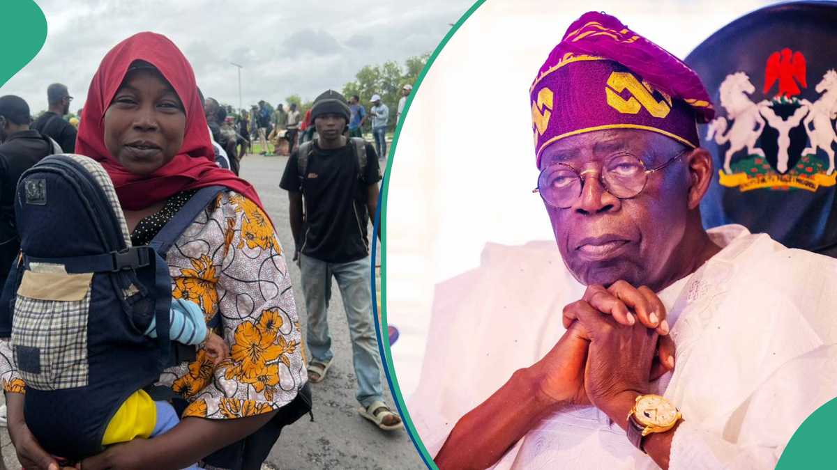 Hardship Protest: “I Am Ready to Die,” Nursing Mother Dares Police, Lists 2 Things Tinubu Should Fix