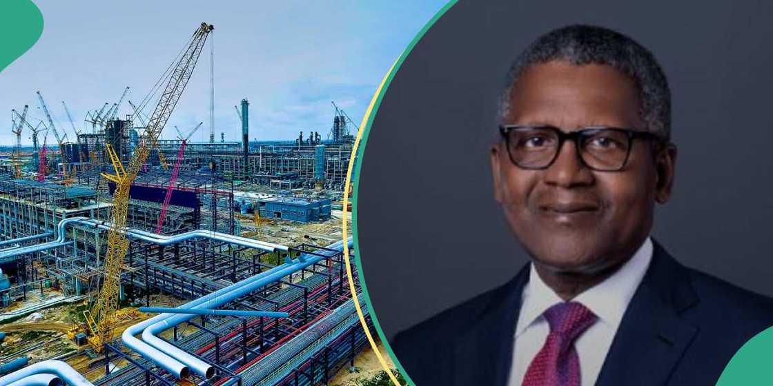 Dangote refinery exports products