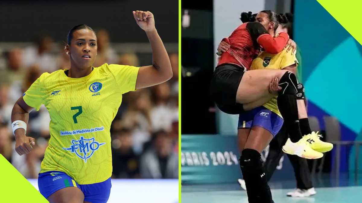 Paris 2024: Lovely Moment As Handball Player Helps Injured Opponent