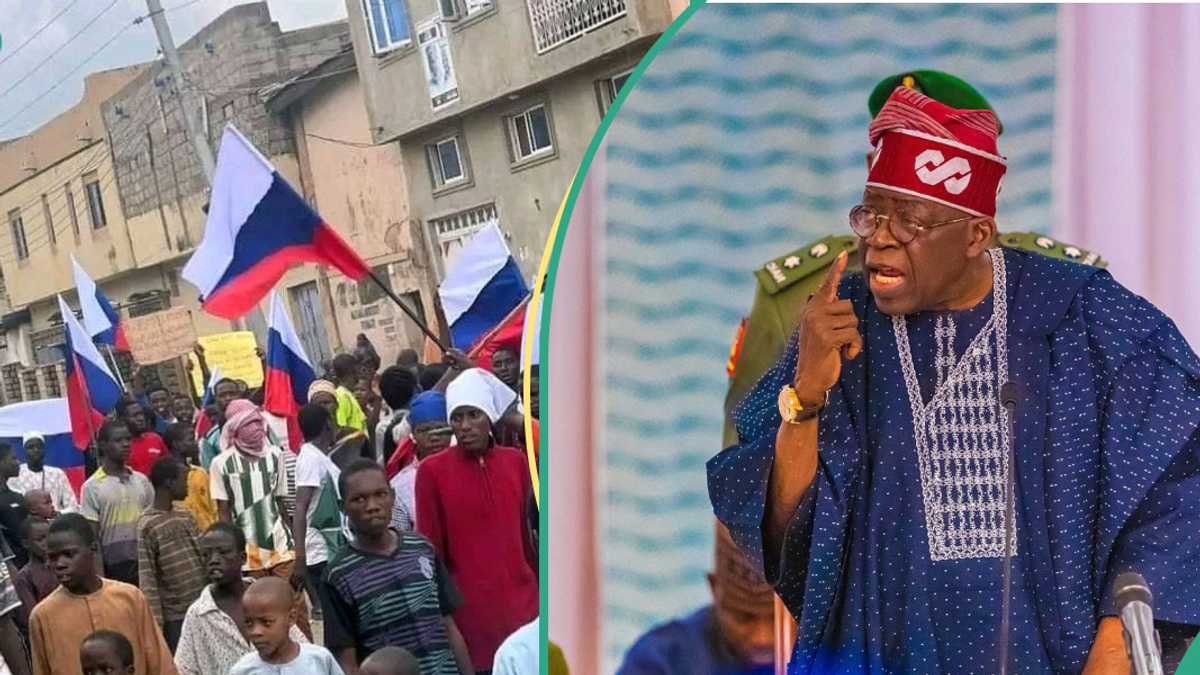 Live Updates: Tinubu Orders Crackdown on Protesters Waving Russian Flag as Protest Enters Day 6