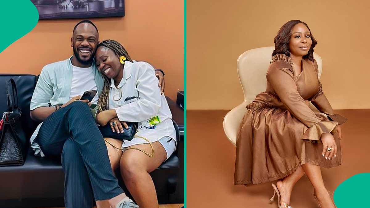 Daniel Etim-Effiong's Wife Blushes Over Him, Many React: "She Should Speak More About Herself"