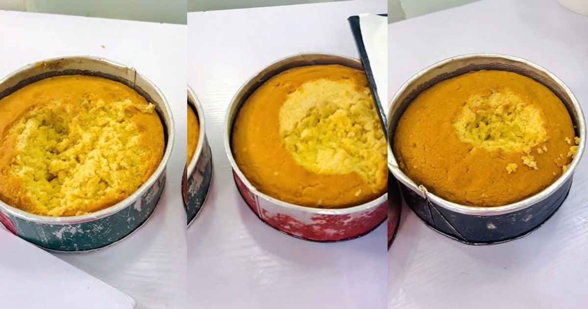 "What do you do in this situation as a baker?" – Nigerian lady in d!lemma as daughter snack on three freshly baked cakes meant for a client (VIDEO)