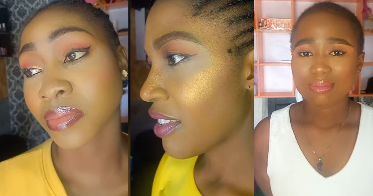 "But they tried na, na customer no fine" – Makeup artist r@ges as apprentices f@ils first practical test (VIDEO)