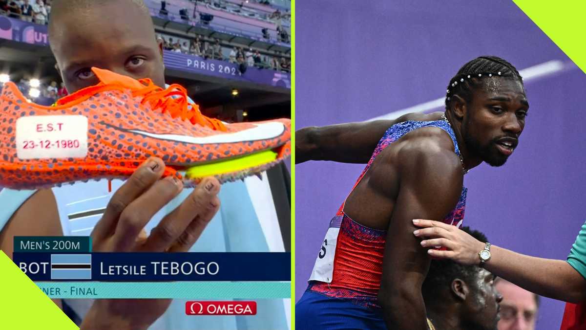 Letsile Tebogo Dedicates Olympics Medal to Late Mum After Defeating Lyles