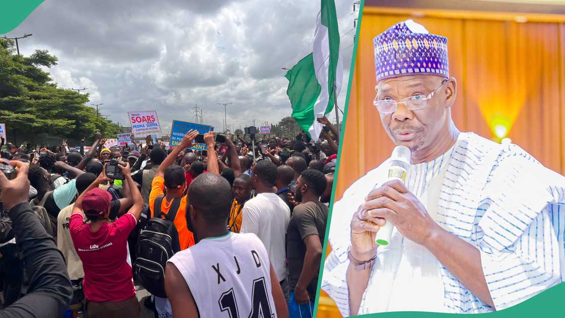 Governor Abdullahi Sule of Nasarawa has disclosed that majority of the hunger protesters in his state are Almajiri, who did not even know what they are protesting for.