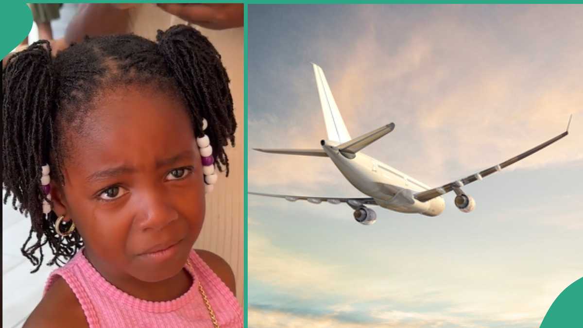 Little Girl Based in Canada Visits Nigeria With Her Parents But Says She Doesn't Want to Go Back