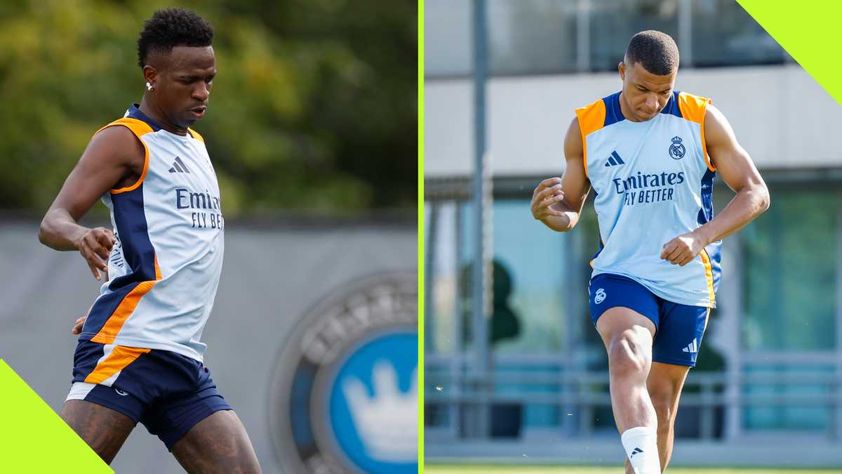 Video of Vinicius Jr and Mbappe Celebrating at Training Excites Fans