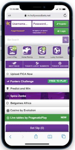 hollywoodbets register button