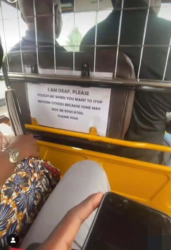 Deaf Keke man rider 