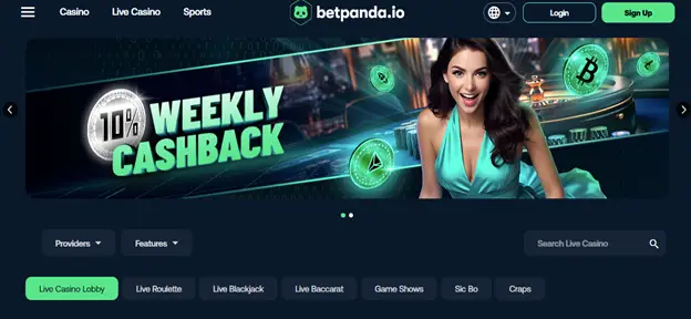 Bitcoin Live Casino