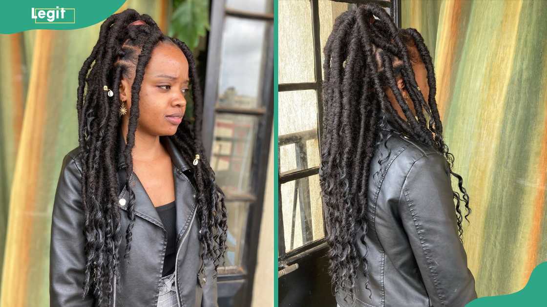 Black goddess locs