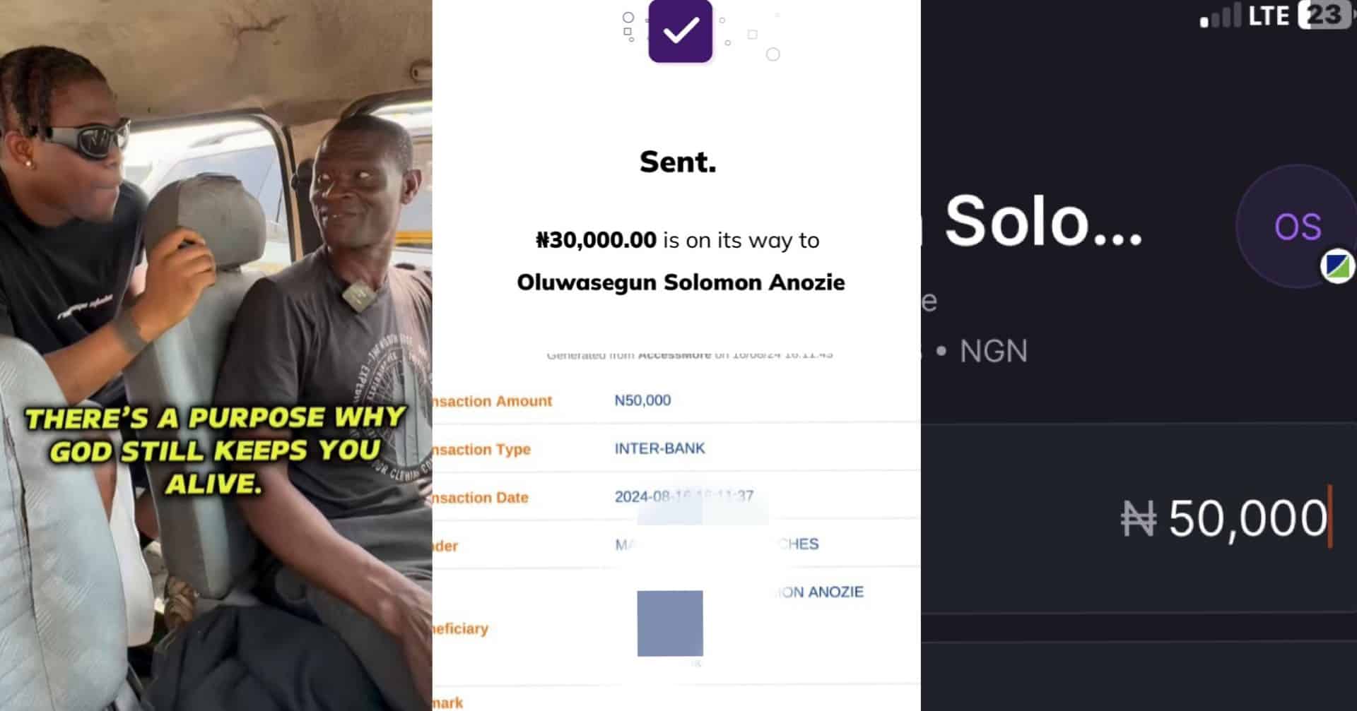 Nigerians raise millions for viral bus driver in Asherkine's video