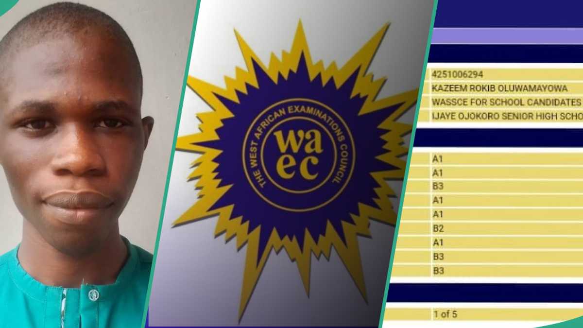 2024 WAEC Result of Outstanding Candidate Who Was Still Unhappy With His Efforts Surfaces Online