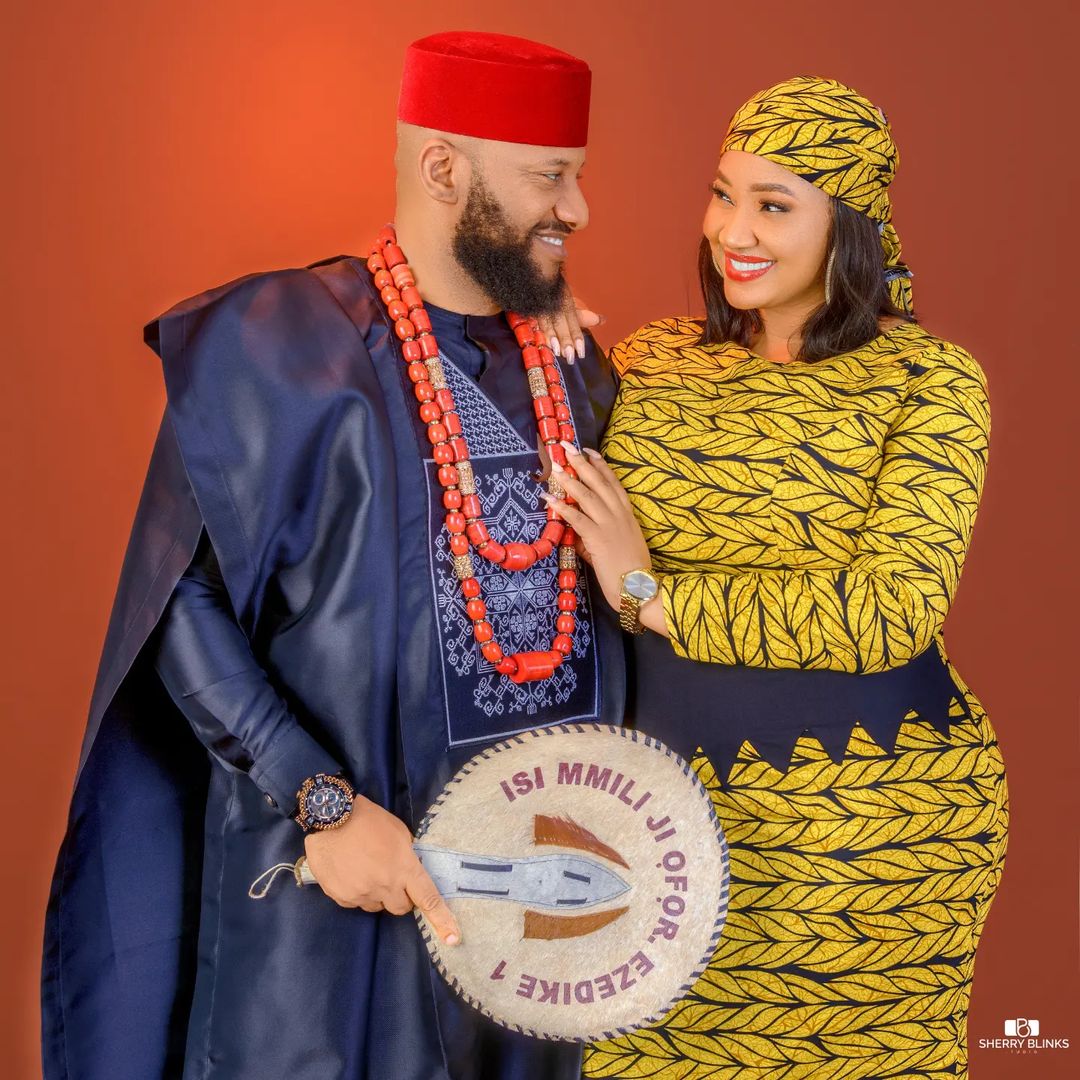 Yul Edochie gushes over Judy Austin in recent video, promises her eternal love