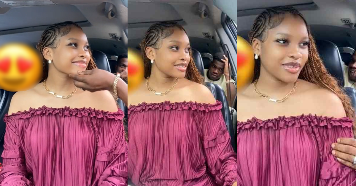 "The touching of face is so uncomfortable" – Lady reveals the awkw@rd moment a mother introduced her to her son after church mass (VIDEO)