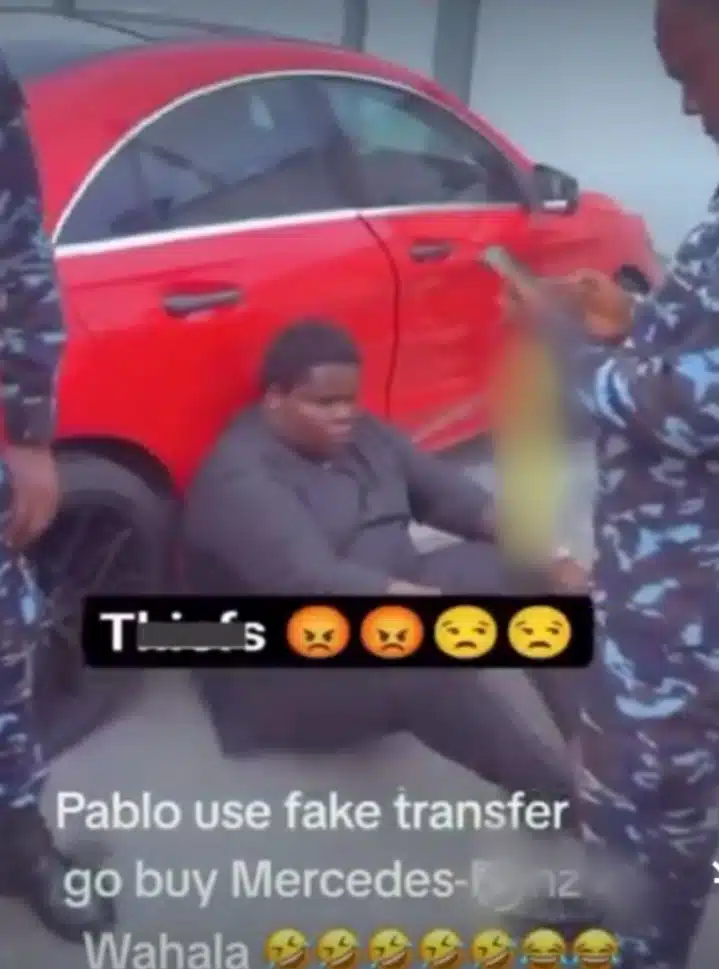 Big Boy arrested after using fake transfer to buy Benz