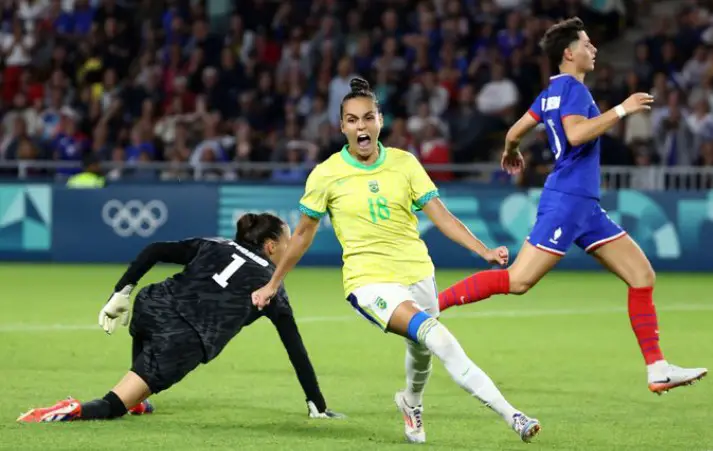 Paris 2024: Brazil Defeats France To Secure Semi-final Ticket