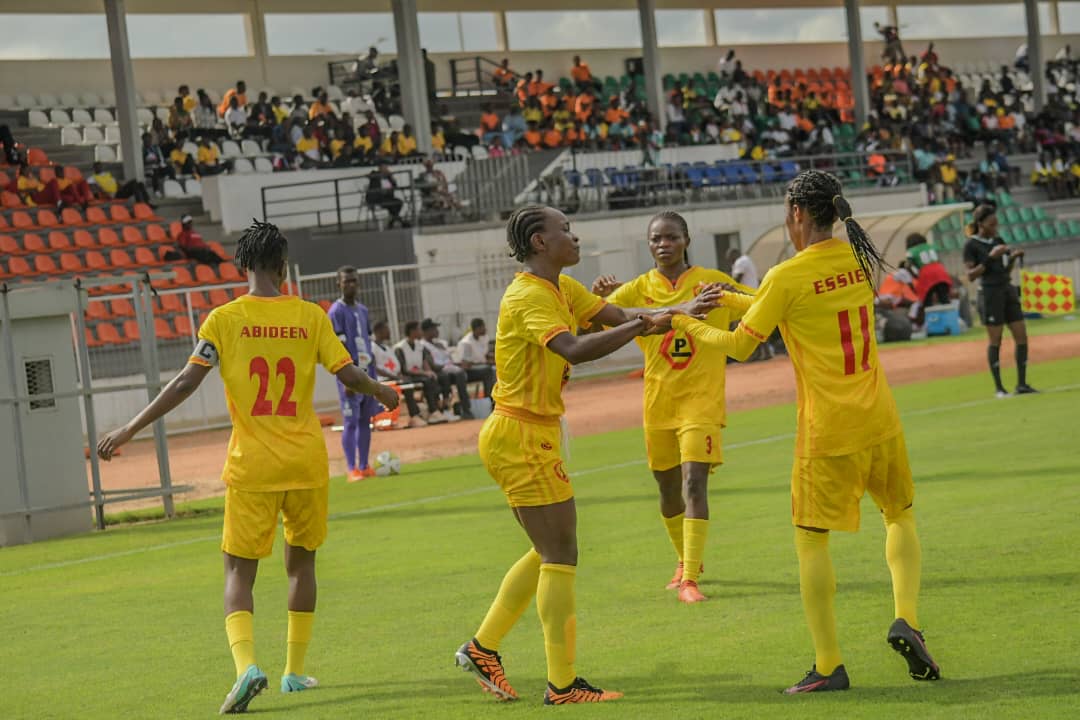 CAFWCL: Edo Queens beat Etincelle to maintain unbeaten streak