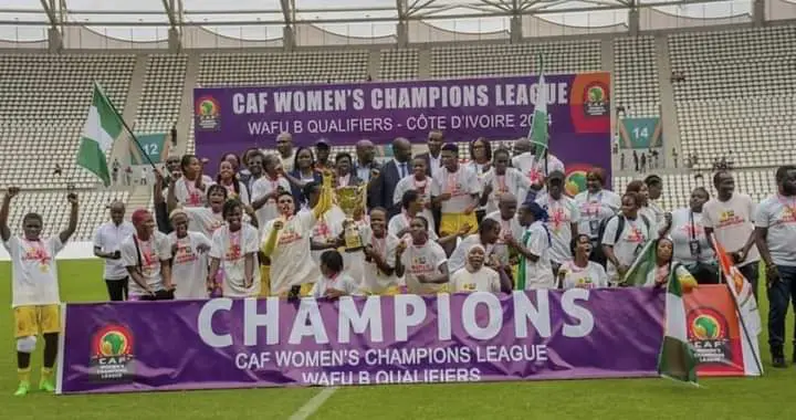 CAFWCL: Five Edo Queens players named in Team of the Tournament