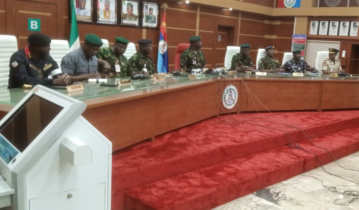 CDS Meets Service Chiefs, Heads Of Security Agencies