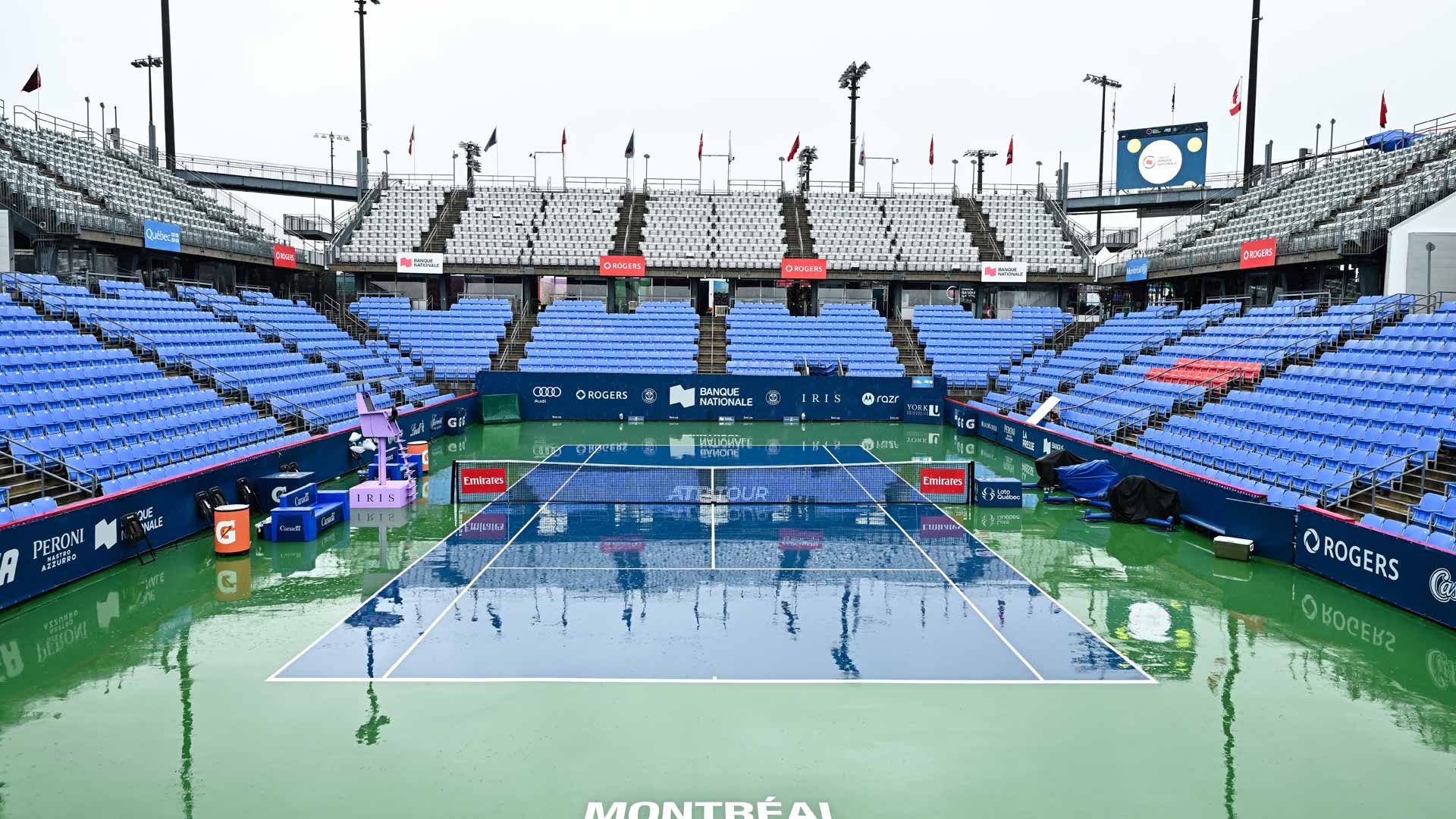 Canadian ATP Masters 1000: Rain Stalls Friday’s Fixtures In Montreal