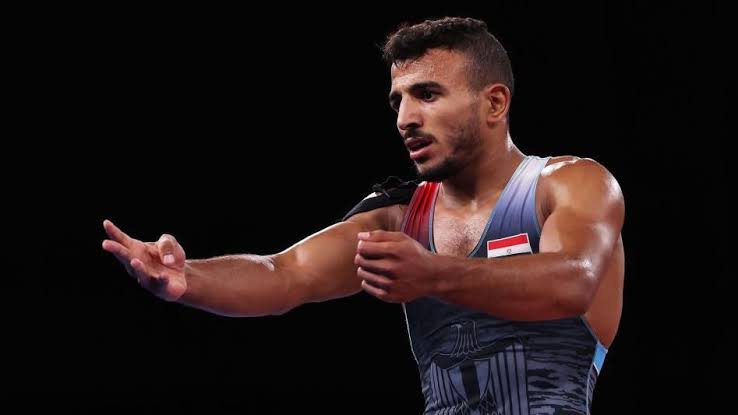 Egyptian wrestler Mohamed 'Kesho' Ibrahim.