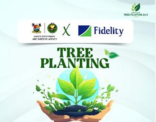 Fidelity Bank Partners Lagos State to Plant 20,000 Trees