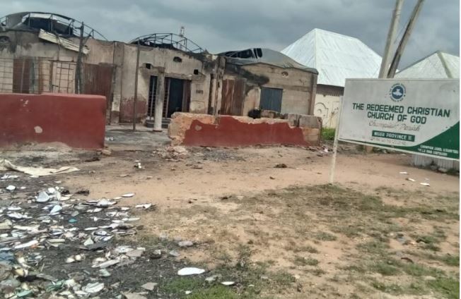 Gov Bago condemns burning of RCCCG church in Niger