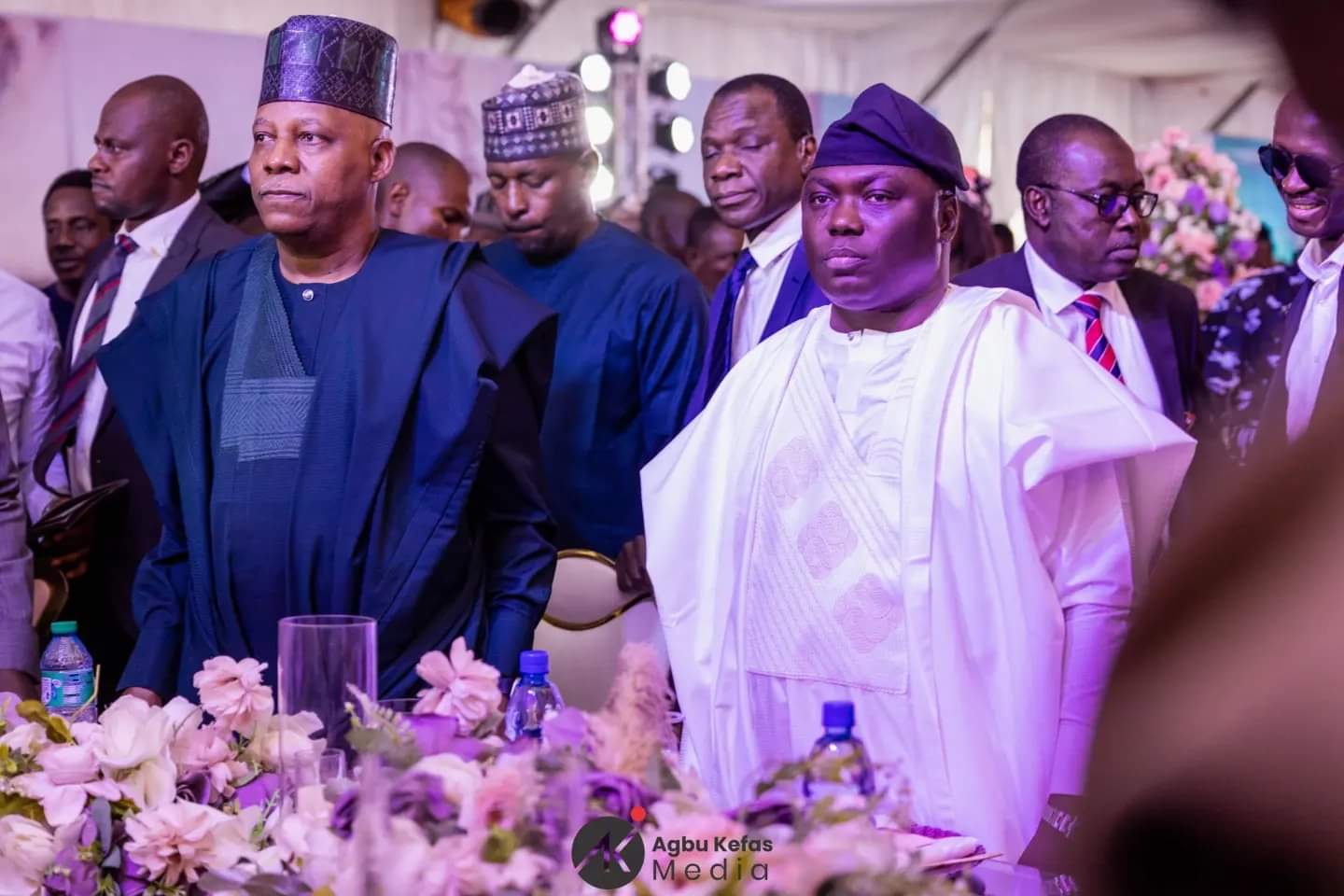 Gov Kefas Appreciates VP Shettima, Jonathan, Others For Attending Daughter's Wedding