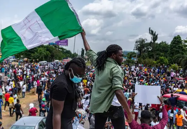 Hunger protest day 2: Nigeria law is against you – Protesters urge police to join them [VIDEO]