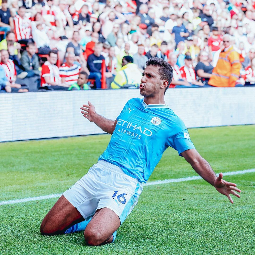 I Would Love Rodri To Win Ballon d’Or Award  –Guardiola