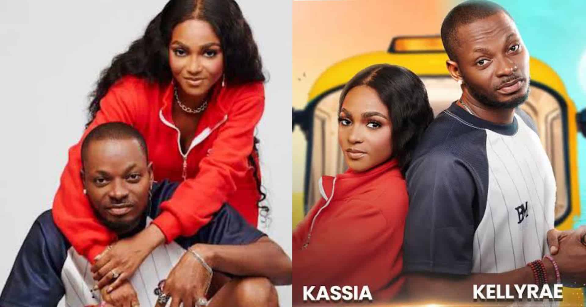 "If we comot from this house eh, you go too shout" – Kellyrae teases wife Kassia