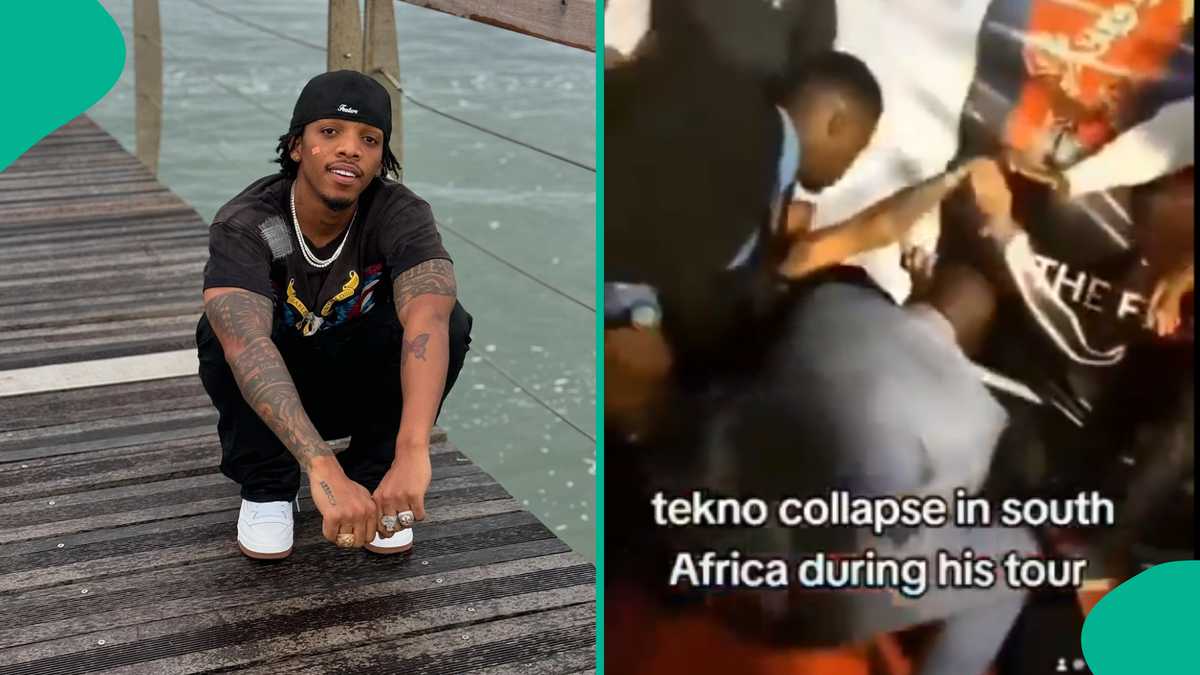 “I’m Hale and Hearty”: Tekno Reacts to Viral Video of Him Collapsing on Stage, His Fans Celebrate