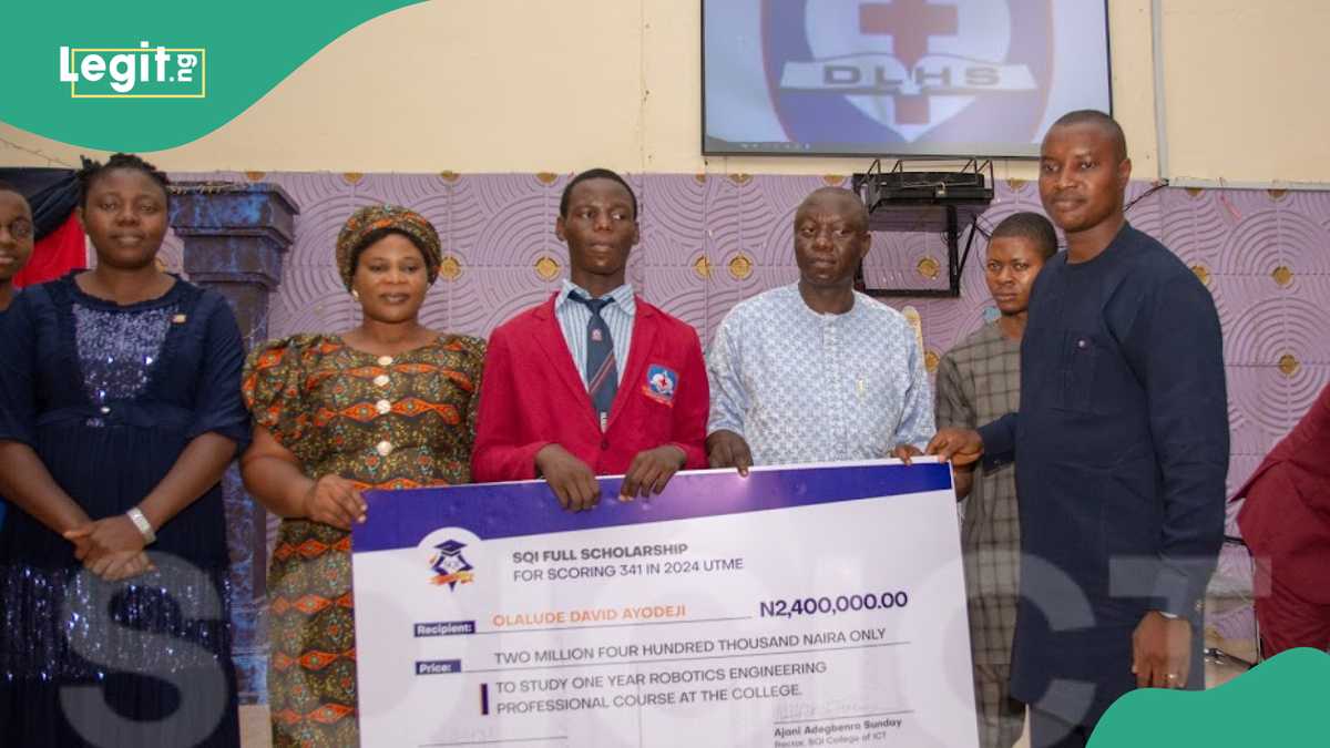 Jubilation as UTME Candidate with Top Performance Gets ₦2.4m Scholarship, Details Emerge