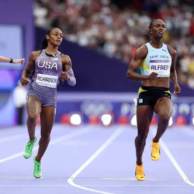 Paris 2024 Women’s 100m: Alfred Bags Historic Gold Medal For St. Lucia