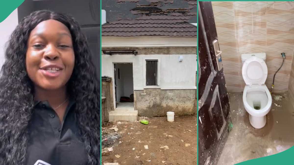 Lady Who Saw N500k Apartment For Rent in Abuja Discovers The House is Small Security Building